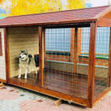 Wolter to udělá sami - popis výstavby jednoduchých, prostorných a pohodlných volkers pro psy (100+ fotky